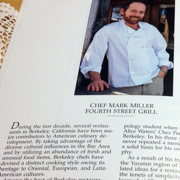 American Cuisine Cookbook, Great Chefs of San Francisco Recipes - Picture 4 of 11